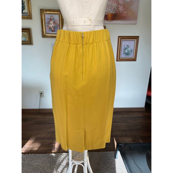 noviello bloom suits vintage yellow saks fifth avenue size 6 union made wool - Picture 8 of 16